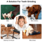 TreatBounce Interactive Dog Ball Bite Resistant Treat Dispensing Chew Toy For Dogs Cats 6