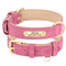Personalized PU Leather Dog Collar With Free Engraved Nameplate For All Dog Sizes 2