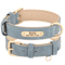 Personalized PU Leather Dog Collar With Free Engraved Nameplate For All Dog Sizes 3