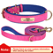 Personalized PU Leather Dog Collar With Free Engraved Nameplate For All Dog Sizes 7