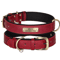 Personalized PU Leather Dog Collar With Free Engraved Nameplate For All Dog Sizes 20
