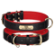 Personalized PU Leather Dog Collar With Free Engraved Nameplate For All Dog Sizes 23