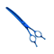 Professional 7 Inch JP440C Pet Grooming Scissors Set With Curved Fishbone Teeth Blades 10