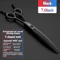 Professional 7 Inch JP440C Pet Grooming Scissors Set With Curved Fishbone Teeth Blades 4