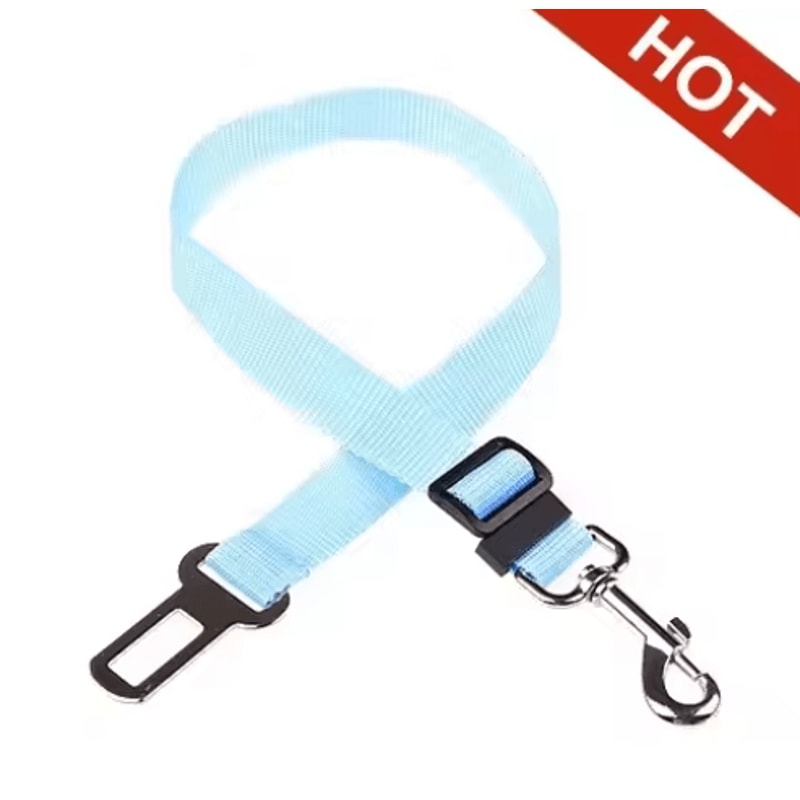 Adjustable Dog Car Seat Belt Safety Leash For Secure Pet Travel 1