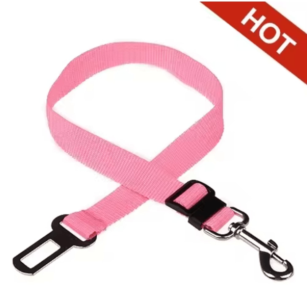 Adjustable Dog Car Seat Belt Safety Leash For Secure Pet Travel 12
