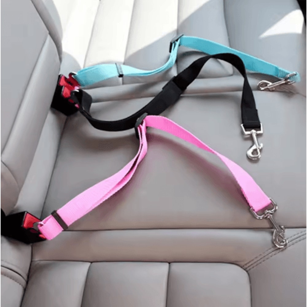 Adjustable Dog Car Seat Belt Safety Leash For Secure Pet Travel 0