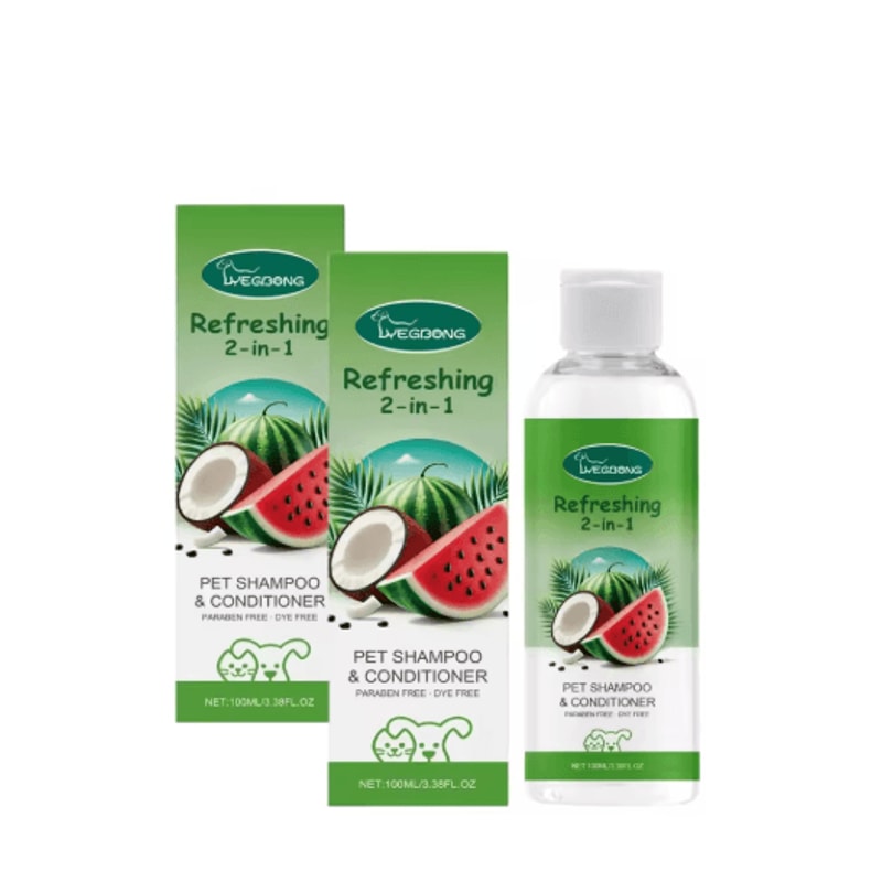 YEGBONG 2in1 Pet Shampoo Conditioner For Itch Relief And Odor Removal 1