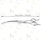 75Inch Professional Curved Dog Grooming Scissors For Precision Pet Trimming 3