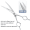75Inch Professional Curved Dog Grooming Scissors For Precision Pet Trimming 5