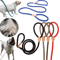 Heavy Duty Braided Rope Dog Leash With Adjustable Slip Collar 15M18M Training Lead 0
