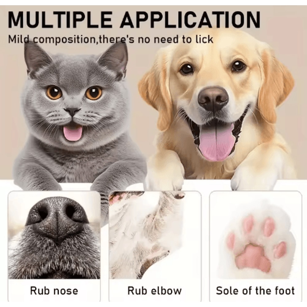 Pet Paw Nose Balm Cream For Dogs And Cats Moisturizing Paw Protector 45g 2