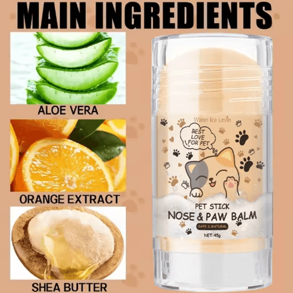 Pet Paw Nose Balm Cream For Dogs And Cats Moisturizing Paw Protector 45g 4