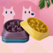 NonSlip Slow Feeder Dog Bowl AntiGulping Puzzle Feeding Dish For Puppies Small Dogs 9
