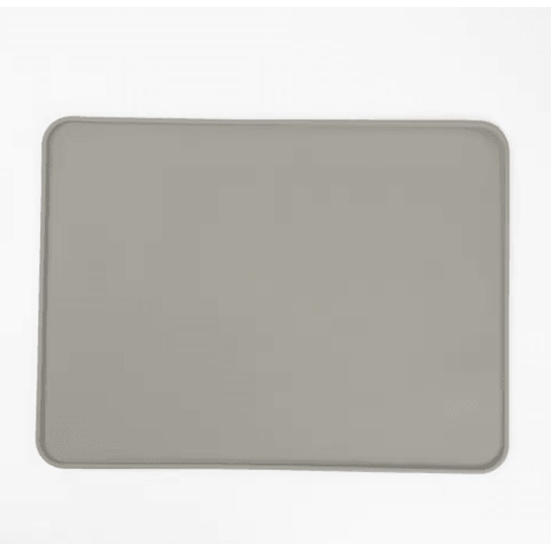 Waterproof Silicone Pet Feeding Mat For Cats Dogs NonSlip Food Bowl Placemat With Raised Edge 1