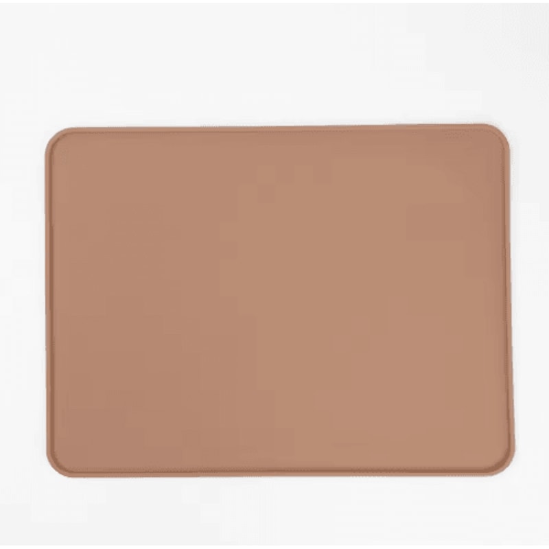 Waterproof Silicone Pet Feeding Mat For Cats Dogs NonSlip Food Bowl Placemat With Raised Edge 3