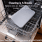 Waterproof Silicone Pet Feeding Mat For Cats Dogs NonSlip Food Bowl Placemat With Raised Edge 9