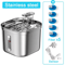 Automatic Stainless Steel Pet Water Fountain With Sensor Ultra Quiet Pump 1