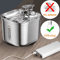 Automatic Stainless Steel Pet Water Fountain With Sensor Ultra Quiet Pump 6