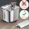 Automatic Stainless Steel Pet Water Fountain With Sensor Ultra Quiet Pump 6