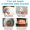 Automatic Stainless Steel Pet Water Fountain With Sensor Ultra Quiet Pump 7