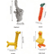 HandWoven Cotton Rope Knot Dog Toy For Teeth Grinding Chewing 4