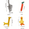 HandWoven Cotton Rope Knot Dog Toy For Teeth Grinding Chewing 4