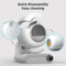 Tonepie 65L Automatic Smart Cat Litter Box Fully Enclosed SelfCleaning Pet Toilet English Version 6