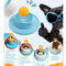 NonSlip Slow Licking Bowl For Dogs Cats Interactive Puzzle Slow Feeder Toy 0