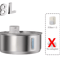 8L Automatic Stainless Steel Pet Water Fountain With Smart Sensor For Multiple Pets 3