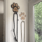 Custom Wooden Paw Print Dog Leash Hanger Decorative Wall Hook For Collars Pet Accessories 3