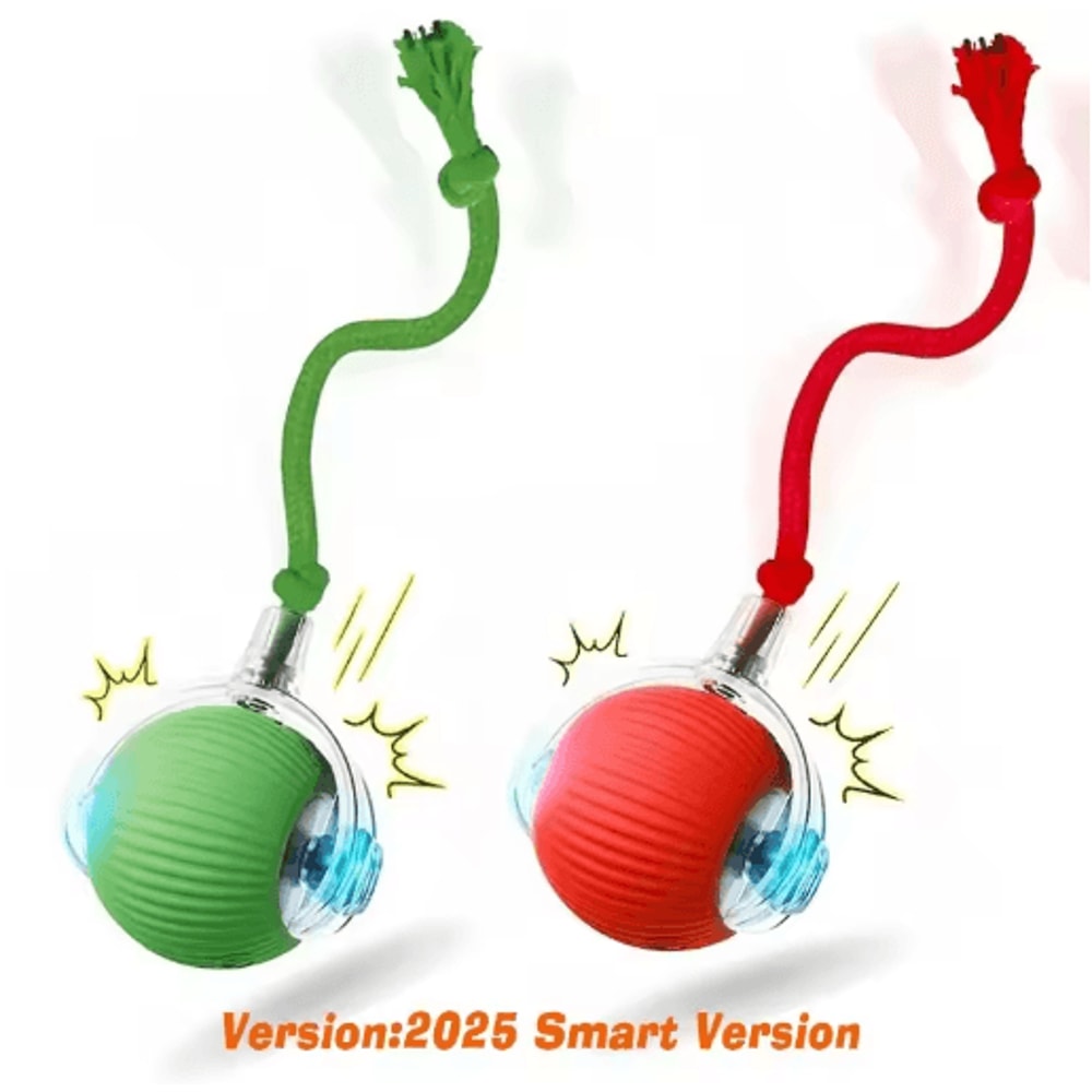 Rechargeable Smart Interactive Ball For Cats Dogs Automatic Rolling Pet Toy 5