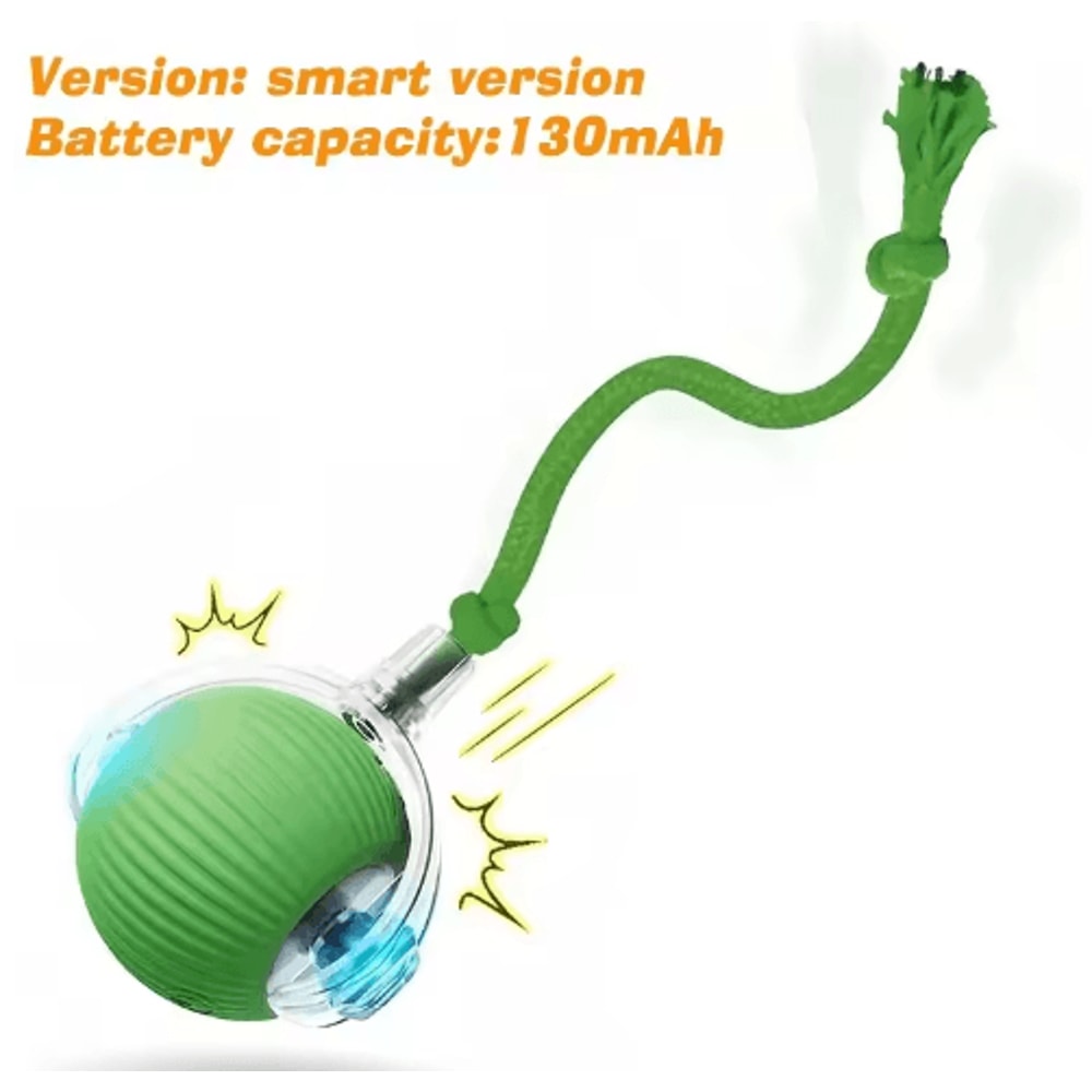 Rechargeable Smart Interactive Ball For Cats Dogs Automatic Rolling Pet Toy 9