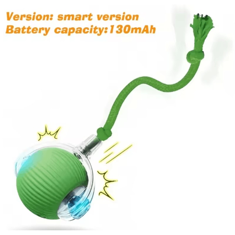 Rechargeable Smart Interactive Ball For Cats Dogs Automatic Rolling Pet Toy 9