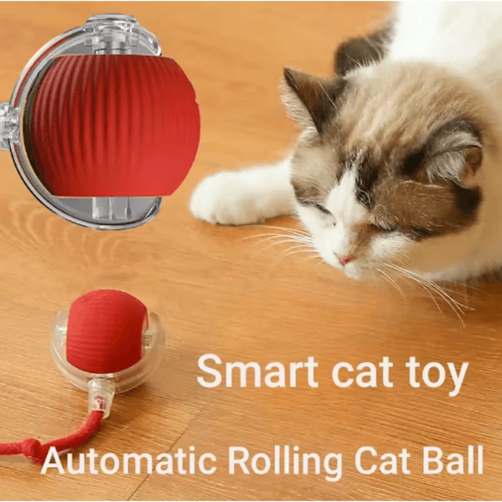 Rechargeable Smart Interactive Ball For Cats Dogs Automatic Rolling Pet Toy 13