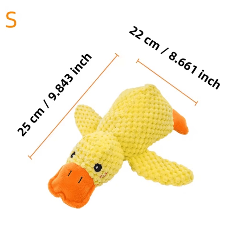 Plush Squeaky Dog Toy For Teething Puppies Interactive Chew Boredom Relief Toy 3