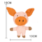 Plush Squeaky Dog Toy For Teething Puppies Interactive Chew Boredom Relief Toy 4