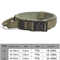 Adjustable Tactical Dog Collar Traction Rope For Medium Large Dogs 5