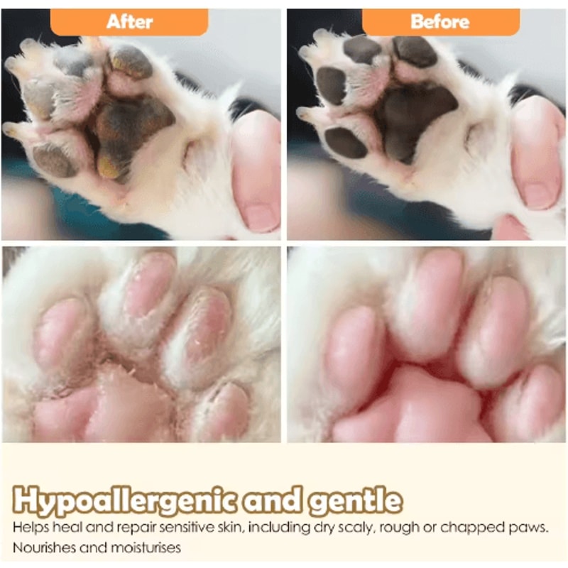 Natural Pet Paw Balm Moisturizing Wax For Dogs Cats Paw Protection Cream For Dry Cracked Paws 1