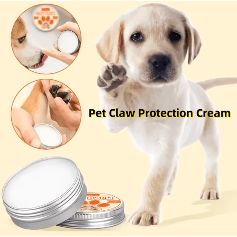 Natural Pet Paw Balm Moisturizing Wax For Dogs Cats Paw Protection Cream For Dry Cracked Paws 0
