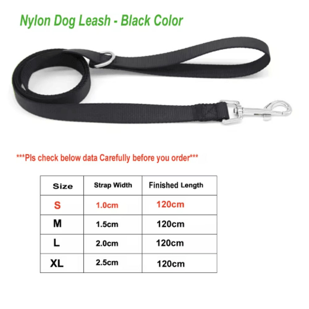 Adjustable Nylon Pet Collar For Puppies Kittens Dogs Cats 14