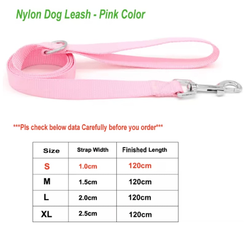 Adjustable Nylon Pet Collar For Puppies Kittens Dogs Cats 2