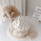 Cute Polka Dot Pet Dress Shirt For Dogs Cats Sweet Puppy Skirt Outfit 8