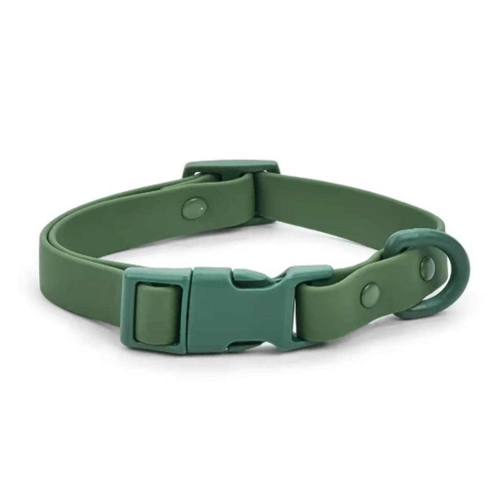 Waterproof Adjustable Pet Collar With Safety Buckle Rustproof Outdoor Dog Cat Collar 3