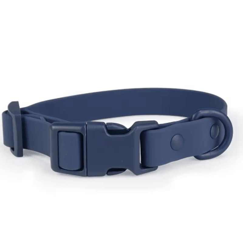 Waterproof Adjustable Pet Collar With Safety Buckle Rustproof Outdoor Dog Cat Collar 8