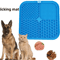 Silicone Dog Lick Mat AntiSlip Slow Feeder Bath Distraction Training Mat 10