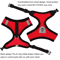 Soft Breathable Mesh Pet Harness Leash Set For Dogs Puppies Cats 12