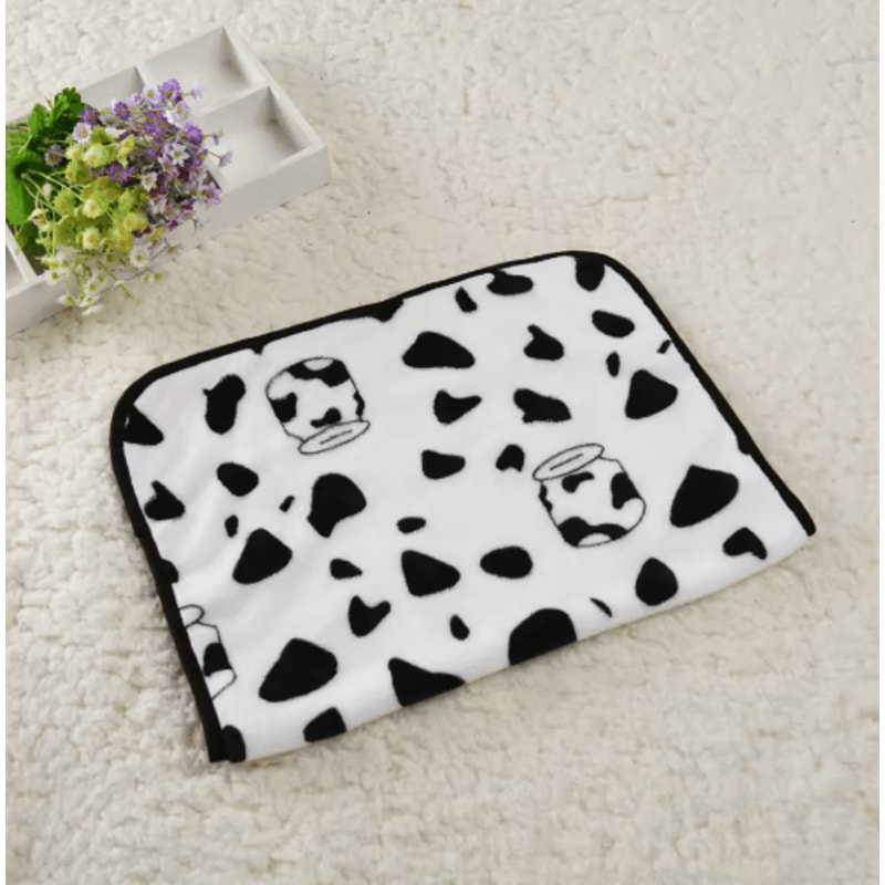 Soft Cozy Pet Bed Mat With Bone Star Avocado Prints For Dogs Cats 4