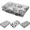 Soft Cozy Pet Bed Mat With Bone Star Avocado Prints For Dogs Cats 0