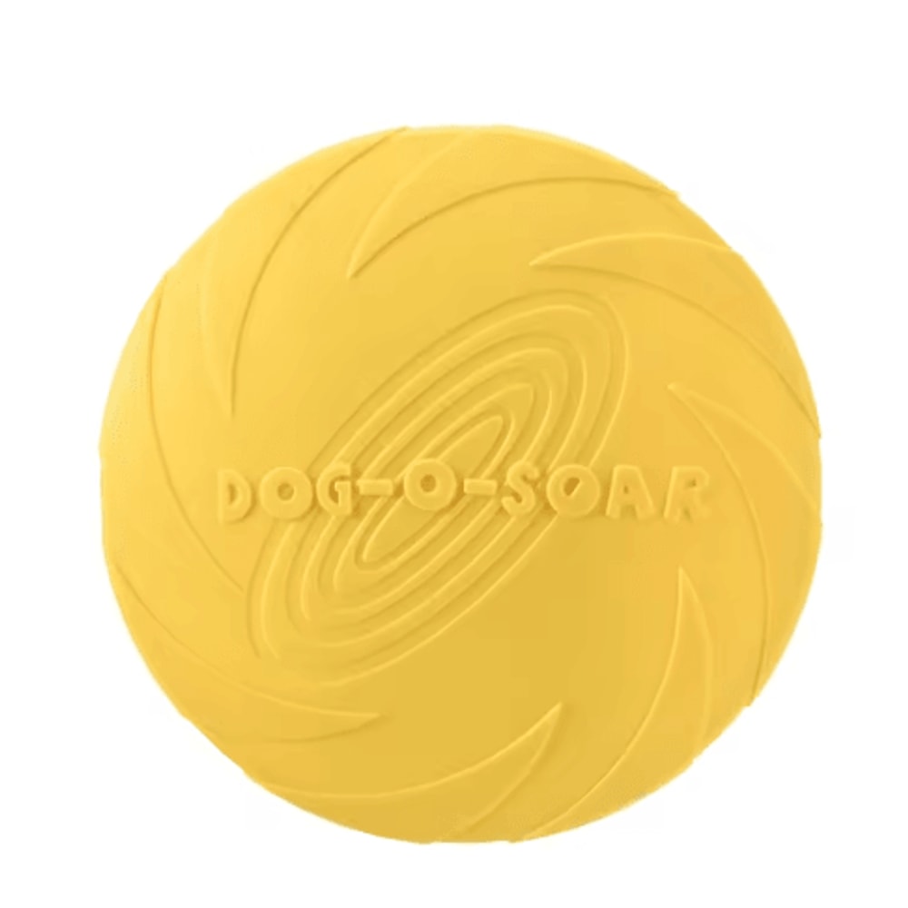 Interactive Silicone Flying Disc Toy For Dogs Cats Chew Resistant Training Flying Saucer 1